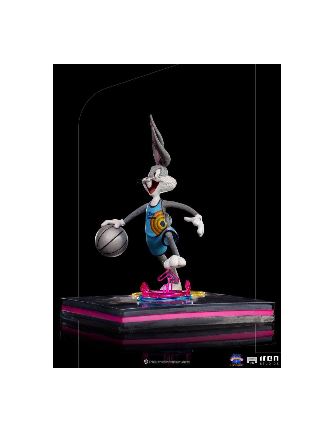 The Noble Collection Space Jam 2 Bendyfigs Bendable Figure Duffy Duck 19 cm, Multicolore, Taglia Unica