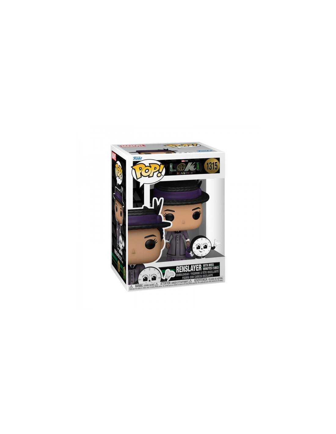 Funko Figurine Funko Pop Miss Minutes Super Oversized / Loki / Funko P... pas cher